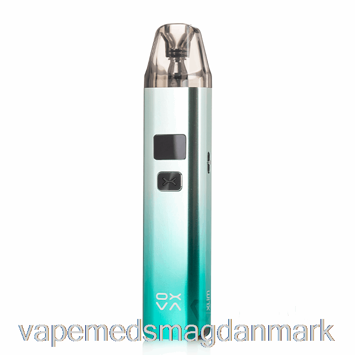 Vape Med Smag Oxva Xlim V2 25w Pod System Skinnende Sølvgrøn